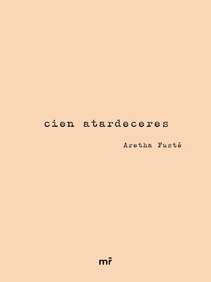 cover image of Cien atardeceres
